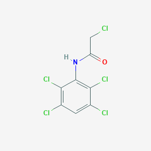 molecular formula C8H4Cl5NO B043621 2-chloro-N-(2,3,5,6-tetrachlorophenyl)acetamide CAS No. 121806-76-6