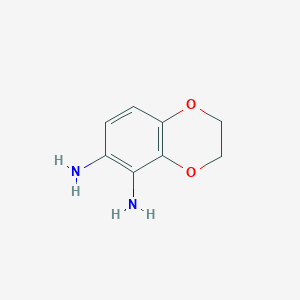 molecular formula C8H10N2O2 B043629 1,2-Diamino-3,4-ethylenedioxybenzene CAS No. 320386-55-8