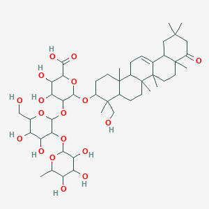 molecular formula C48H76O18 B043633 Dehydrosoyasaponin I CAS No. 117210-14-7
