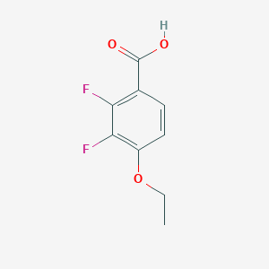 molecular formula C9H8F2O3 B043644 4-乙氧基-2,3-二氟苯甲酸 CAS No. 124728-45-6
