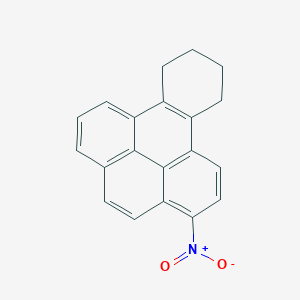 molecular formula C20H15NO2 B043651 3-Nitro-9,10,11,12-tetrahydrobenzo(e)pyrene CAS No. 120812-47-7