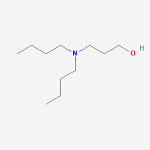 molecular formula C11H25NO B043655 1-丙醇，3-(二丁基氨基)- CAS No. 2050-51-3