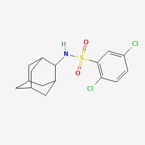 molecular formula C16H19Cl2NO2S B4366114 N~1~-(2-ADAMANTYL)-2,5-DICHLORO-1-BENZENESULFONAMIDE 