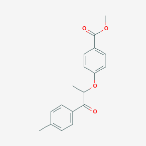 Methyl 4-[1-methyl-2-(4-methylphenyl)-2-oxoethoxy]benzoate