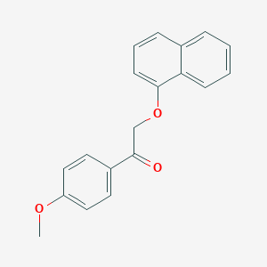 1-(4-Methoxyphenyl)-2-(1-naphthyloxy)ethanone