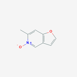 molecular formula C8H7NO2 B043675 6-Methylfuro[3,2-c]pyridine 5-oxide CAS No. 117013-83-9