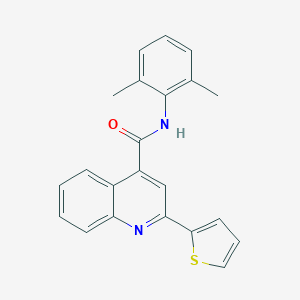 N-(2,6-dimethylphenyl)-2-(2-thienyl)-4-quinolinecarboxamide