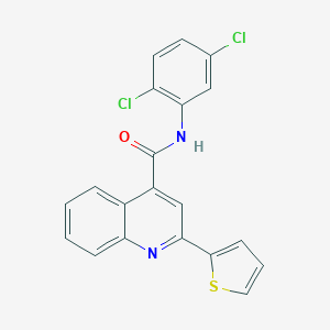 N-(2,5-dichlorophenyl)-2-(2-thienyl)-4-quinolinecarboxamide