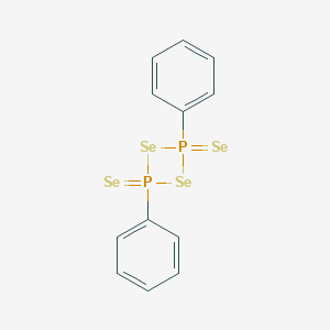 molecular formula C12H10P2Se4 B043680 2,4-Diphenyl-1,3,2,4-diselenadiphosphetane 2,4-diselenide CAS No. 122039-27-4