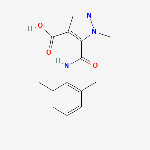 5-[(mesitylamino)carbonyl]-1-methyl-1H-pyrazole-4-carboxylic acid