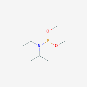 molecular formula C8H20NO2P B043692 N,N-二异丙基甲酰二甲基磷酰胺 CAS No. 122194-07-4