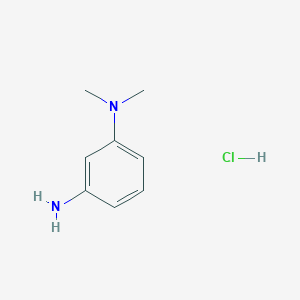 molecular formula C8H14Cl2N2 B043698 N,N-Dimethyl-m-phenylenediamine dihydrochloride CAS No. 3575-32-4