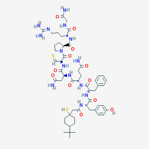 molecular formula C55H80N14O12S2 B043707 Bcadavp CAS No. 119617-72-0