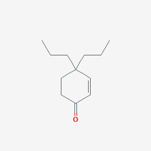 molecular formula C12H20O B043711 4,4-Dipropylcyclohex-2-en-1-one CAS No. 60729-41-1