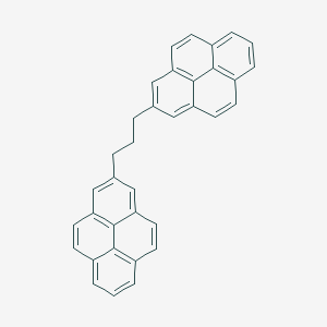 molecular formula C35H24 B043712 1,3-二(2-芘基)丙烷 CAS No. 97325-55-8