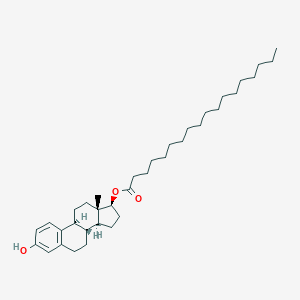molecular formula C36H58O3 B043720 Estradiol 17-O-Octadecanoate CAS No. 82205-00-3