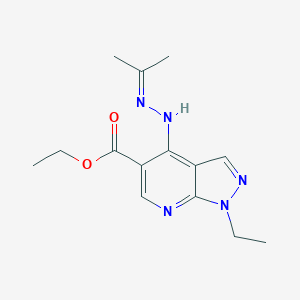 molecular formula C14H19N5O2 B043722 Etazolate CAS No. 51022-77-6