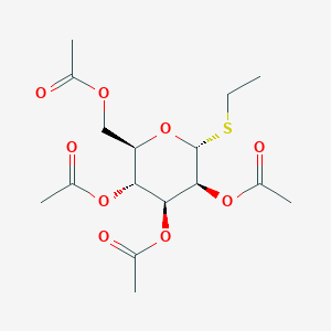 Ethyl 2,3,4,6-Tetra-O-acetyl-alpha-D-thiomannopyranoside(contains up to 20per cent beta isomer)