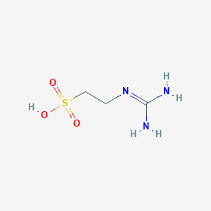 molecular formula C3H9N3O3S B043773 Taurocyamine CAS No. 543-18-0