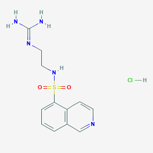 molecular formula C12H16ClN5O2S B043774 HA-1004 DIHYDROCHLORIDE CAS No. 92564-34-6