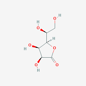 molecular formula C6H10O6 B043776 L-Gulonolactone CAS No. 1128-23-0