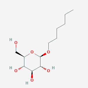 molecular formula C12H24O6 B043791 Hexyl beta-D-glucopyranoside CAS No. 59080-45-4