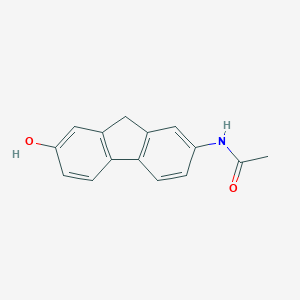 molecular formula C15H13NO2 B043800 7-Hydroxy-2-acetamidofluorene CAS No. 363-49-5