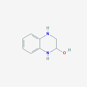 molecular formula C8H10N2O B043807 1,2,3,4-Tetrahydroquinoxalin-2-ol CAS No. 123342-22-3