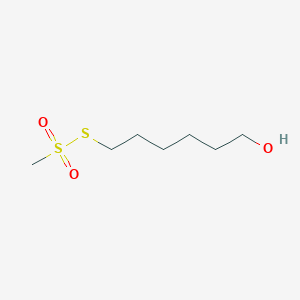molecular formula C7H16O3S2 B043810 6-HYDROXYHEXYL METHANETHIOSULFONATE CAS No. 212261-98-8