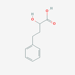 molecular formula C10H12O3 B043823 2-Hydroxy-4-phenylbutanoic acid CAS No. 111611-91-7