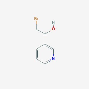 2-Bromo-1-pyridin-3-ylethanol