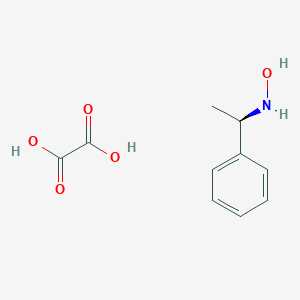 molecular formula C10H13NO5 B043830 (R)-N-(1-Phenylethyl)hydroxylamine oxalate CAS No. 118743-81-0