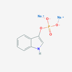 molecular formula C8H6NNa2O4P B043833 Indol-3-yl sodium phosphate CAS No. 3318-43-2