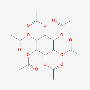 molecular formula C18H24O12 B043836 (2,3,4,5,6-Pentaacetyloxycyclohexyl) acetate CAS No. 1254-38-2