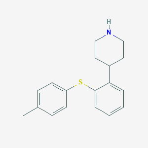 molecular formula C18H21NS B043843 Tedatioxetine CAS No. 508233-95-2