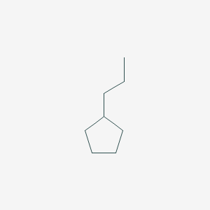 molecular formula C8H16 B043845 Propylcyclopentane CAS No. 2040-96-2