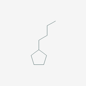 molecular formula C9H18 B043849 Butylcyclopentane CAS No. 2040-95-1