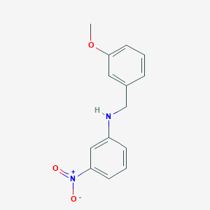 molecular formula C14H14N2O3 B4385988 N-(3-methoxybenzyl)-3-nitroaniline 