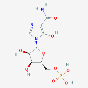 molecular formula C9H14N3O9P B043861 Bredinin 5'-monophosphate CAS No. 62025-48-3