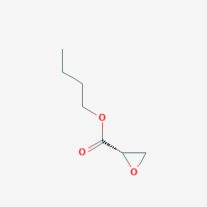 molecular formula C7H12O3 B043864 Butyl (2S)-oxirane-2-carboxylate CAS No. 118623-63-5