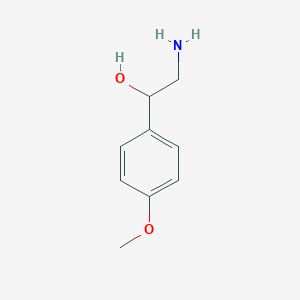 molecular formula C9H13NO2 B043869 2-Amino-1-(4-methoxyphenyl)ethanol CAS No. 55275-61-1