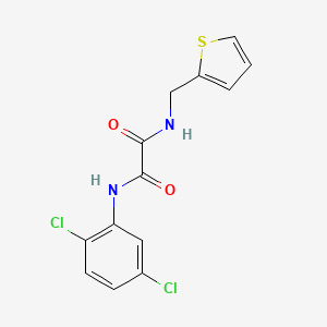 molecular formula C13H10Cl2N2O2S B4386961 N~1~-(2,5-DICHLOROPHENYL)-N~2~-(2-THIENYLMETHYL)ETHANEDIAMIDE 