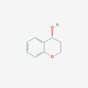 molecular formula C9H10O2 B043870 (4R)-3,4-二氢-2H-1-苯并吡喃-4-醇 CAS No. 120523-16-2