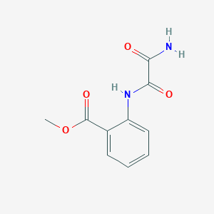 molecular formula C10H10N2O4 B4388350 2-Methoxycarbonyloxanilic acid amide 