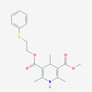 molecular formula C19H23NO4S B043895 Pca 4248 CAS No. 123875-01-4