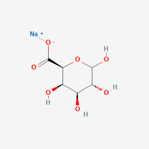 molecular formula (C6H7NaO6)n<br>C6H9NaO7 B043903 Sodium alginate CAS No. 9005-38-3