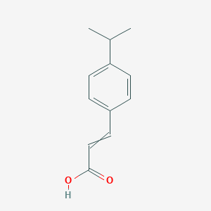 molecular formula C12H14O2 B043905 3-(4-Propan-2-ylphenyl)prop-2-enoic acid CAS No. 116373-36-5