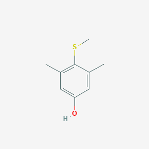 molecular formula C9H12OS B043912 4-(Methylthio)-3,5-xylenol CAS No. 7379-51-3