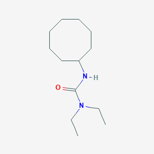 molecular formula C13H26N2O B4391538 3-Cyclooctyl-1,1-diethylurea 