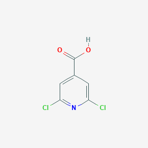 molecular formula C6H3Cl2NO2 B043916 2,6-Dichloroisonicotinic acid CAS No. 5398-44-7